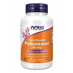 Policosanol Plus 40mg - 90 капсул: підтримка холестерину, рослинні стерини 24381 фото