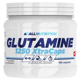 Glutamine 1250 XtraCaps - 180 капс - амінокислоти для росту м'язів 7263 фото