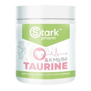 Комплекс для серця Taurine MgB6 200г - таурин, калій, магній, вітамін B6 12787 фото