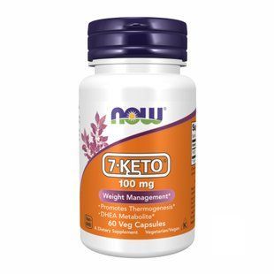7-KETO 100 мг - 60 капсул для метаболізму і термогенезу 18432 фото