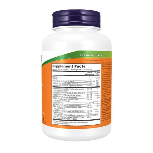 Капсули Prostate Health з екстрактами сереної і лікопену - 180 шт 32059 фото