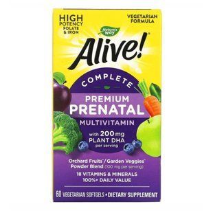Prenatal Multi - 60 капсул, вітаміни та мінерали для вагітних 23557 фото