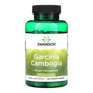 Garcinia Cambogia 250 мг - 120 капсул для підтримки ваги 29239 фото