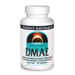 DMAE 351 мг - 50 таблеток для покращення концентрації 29775 фото