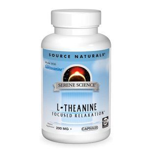 Serene Science&reg; L-Theanine 200 mg - 30 таблеток, ефективна релаксація 31377 фото