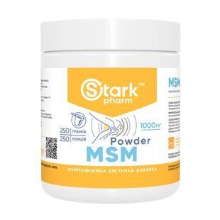 Stark Pharm MSM 250g для зміцнення суглобів та шкіри 29287 фото