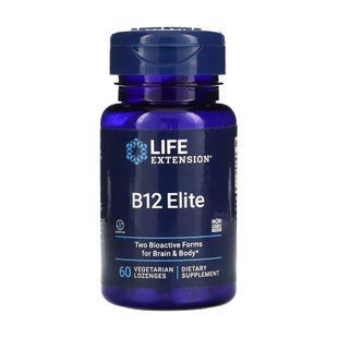 B12 Elite - 60 капсул: без глютену, дві активні форми 28022 фото