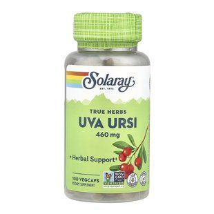 Uva Ursi 460 мг - 100 рослинних капсул, підтримка сечовидільної системи 32155 фото