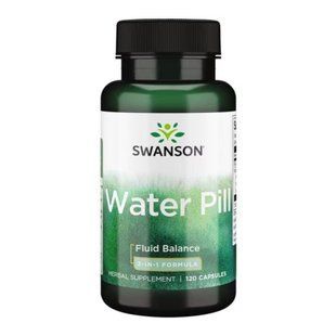 Swanson Water Pill 20mg - 120 капсул для водного балансу 27860 фото