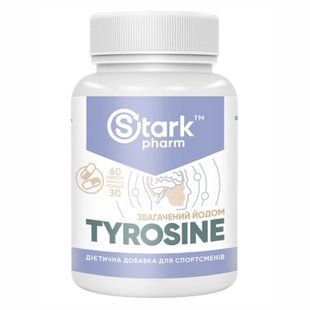Stark L-Tyrosine 60 капсул - підтримка витривалості та настрою 5637 фото