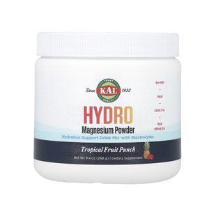 Hydro Magnesium Powder - 268 г, електроліти, веганський 32150 фото
