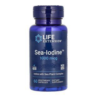 Sea-Iodine&trade; 1000 мкг - 60 вегетаріанських капсул 26306 фото