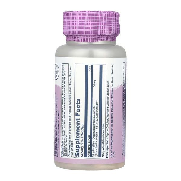 Сафрон Vital Extracts - 30 капсул, для сну та настрою 32192 фото