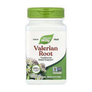 Valerian Root - 100 капсул для підтримки сну та зменшення стресу 31576 фото