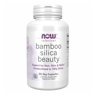 Bamboo Silica Beauty - 90 вегетаріанських капсул для здоров'я волосся та нігтів 25638 фото