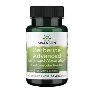 Berberine Advanced для поліпшення засвоєння - 30 веганських капсул 30968 фото