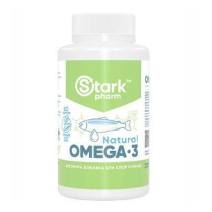 Stark Natural Omega 3 - поліненасичені жирні кислоти, 60 капсул 22858 фото