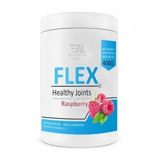 Flex Healthy Joints - 400 г, малина, колаген для суглобів 30063 фото