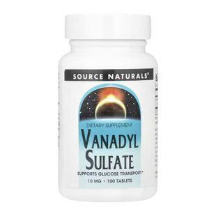 Vanadyl Sulfate 10mg - 100 таблеток для підтримки глюкозного транспорту 30246 фото