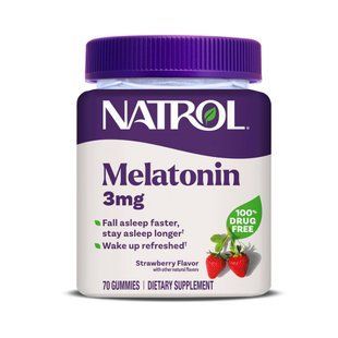 Melatonin 3mg - 70 жувальних пастилок для підтримки сну 31447 фото