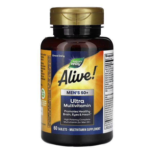 Once Daily Men's 50+ Ultra Multivitamin - 60 таблеток 23577 фото