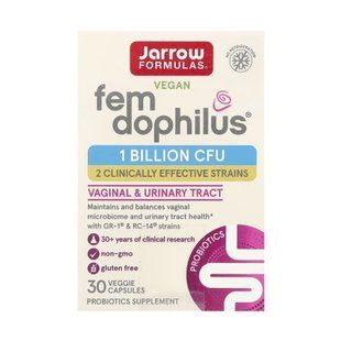 Vegan Fem Dophilus&reg; 1 Billion CFU - 30 капсул для жіночого здоров'я 30491 фото