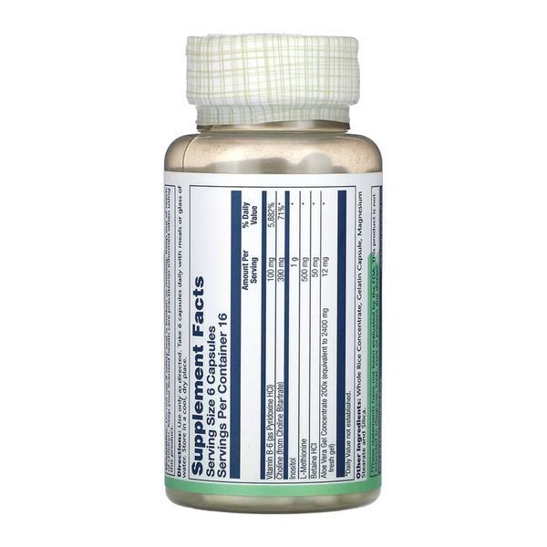 Lipotropic + 1000 - 100 капсул для підтримки травлення 32132 фото