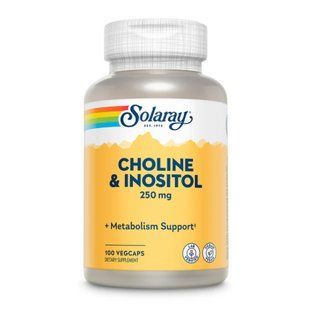 Choline & Inositol - 100 капсул для підтримки здоров'я 26883 фото