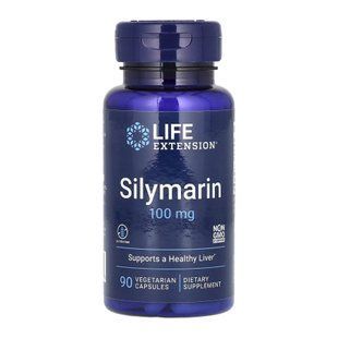 Silymarin 100 mg - 90 капсул для рослинного раціону 28306 фото