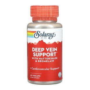 Deep Vein Support - 60 капсул з наттокіназою для здоров'я серця 31962 фото