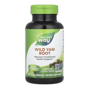 Wild Yam 180 капсул &ndash; підтримка жіночого здоров&rsquo;я, Nature's Way 23632 фото