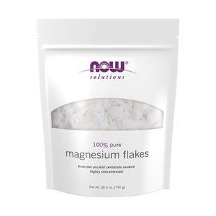 Magnesium Flakes NOW Solutions - 750g, зволоження шкіри 30930 фото