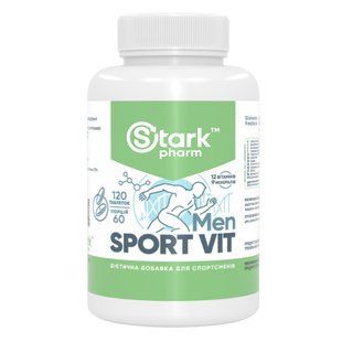 Stark Sport Vit MEN - комплекс вітамінів для активних - 120 таблеток 6910 фото