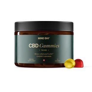 CBD Gummies Cherry & Banana, Full Spectrum 750 mg - 30 шт. 31522 фото