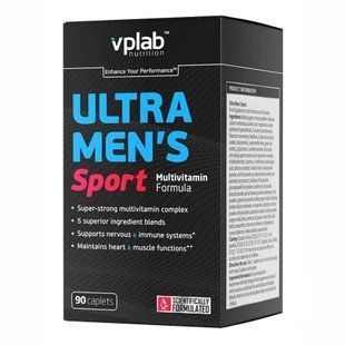 Multivitamin для чоловіків Ultra Men's Sport - 90 капсул 21844 фото