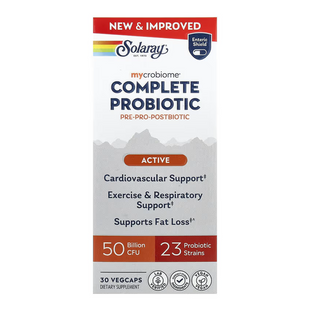 Complete Probiotic Active - 30 рослинних капсул з 23 штамами 32809 фото