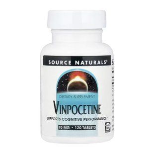 Vinpocetine 10 мг - 120 таблеток для підтримки мозкової активності 30245 фото