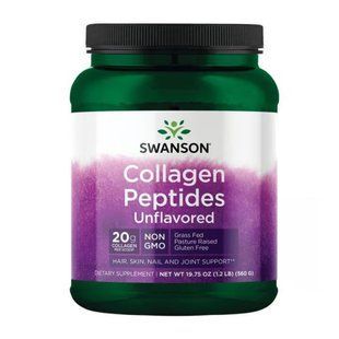 Collagen Peptides Swanson - 560г порошок, без смаку 30792 фото