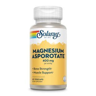 Magnesium Asporotate 400mg - 60 веганських капсул, підтримка здоров'я 26891 фото