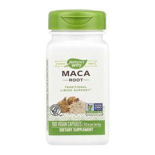 Мака - 100 капсул, підтримка лібідо, без глютену 31580 фото