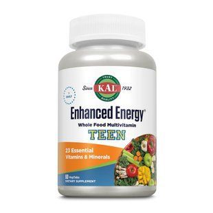 Мультивітаміни Enhanced Energy для підлітків - 60 таблеток 26623 фото