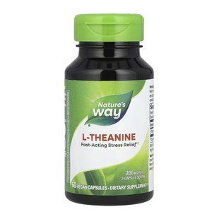 L-Theanine 60 капсул - підтримка нервової системи 31604 фото