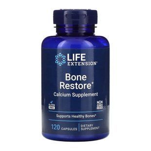 Bone Restore з кальцієм, вітаміном D3 і мінералами - 120 капсул 26304 фото