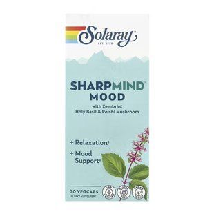 SharpMind Nootropics Mood CTN - 30 капсул для підтримки настрою 32129 фото